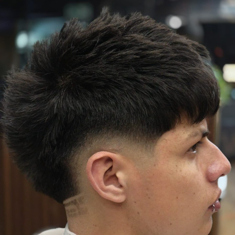 Después: Burst Fade + Textured Crop con Diseño por Fernando Carmona